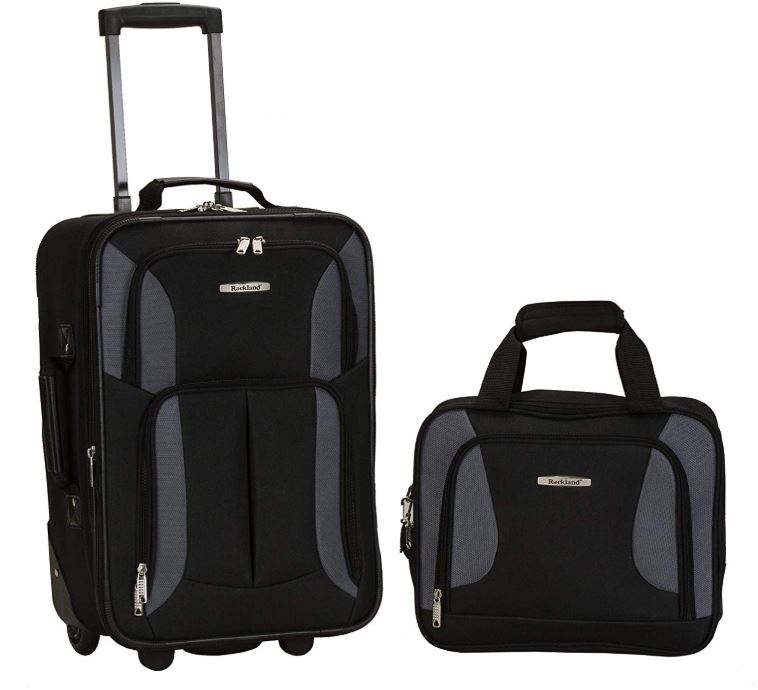 rockland luggage 2 piece set