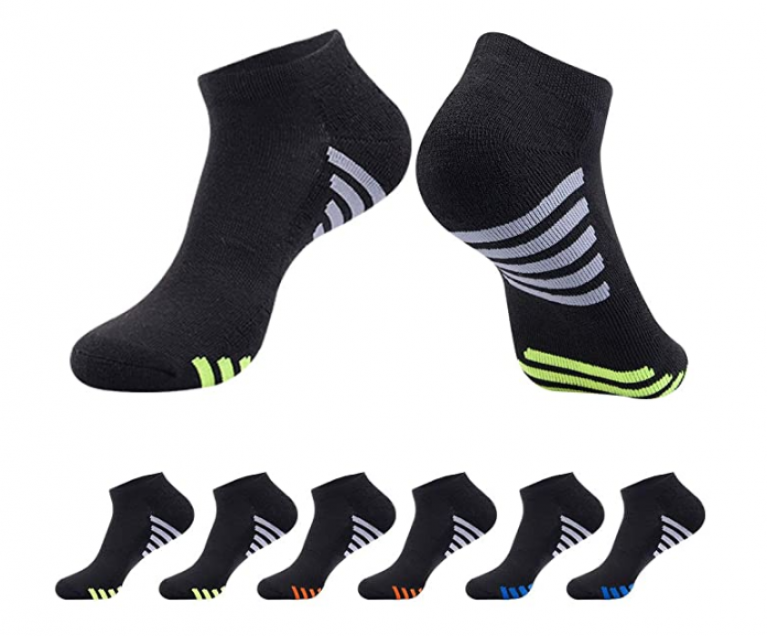 Mens Athletic Low Cut Ankle Socks $4.90 w/code (reg: $14.99)