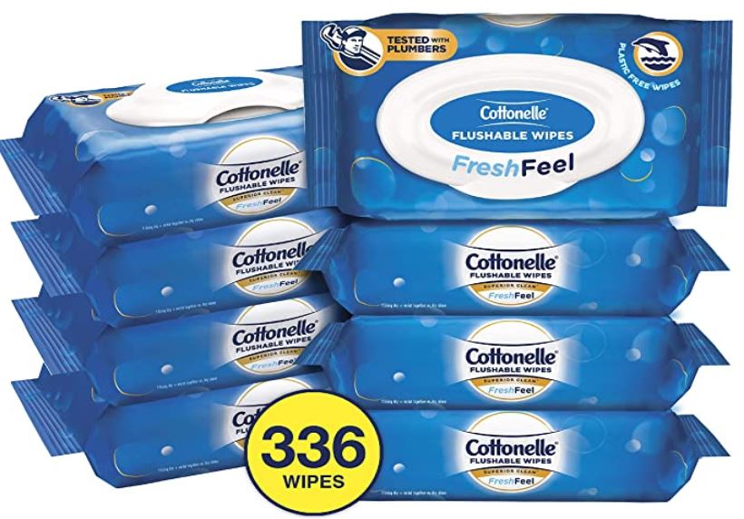 Flushable Wet Wipes, Ultra CleanCare Soft Toilet Paper (Available Now)