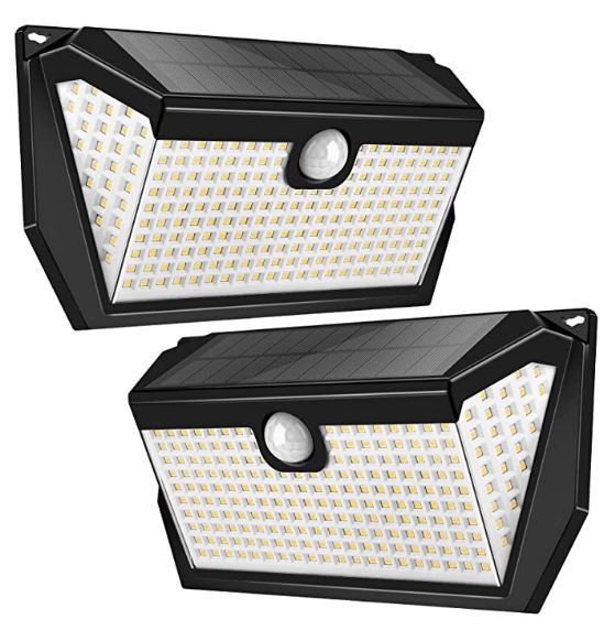 $14.70 (was $41.99) 2 pack Solar Lights Outdoor with 3 Modes